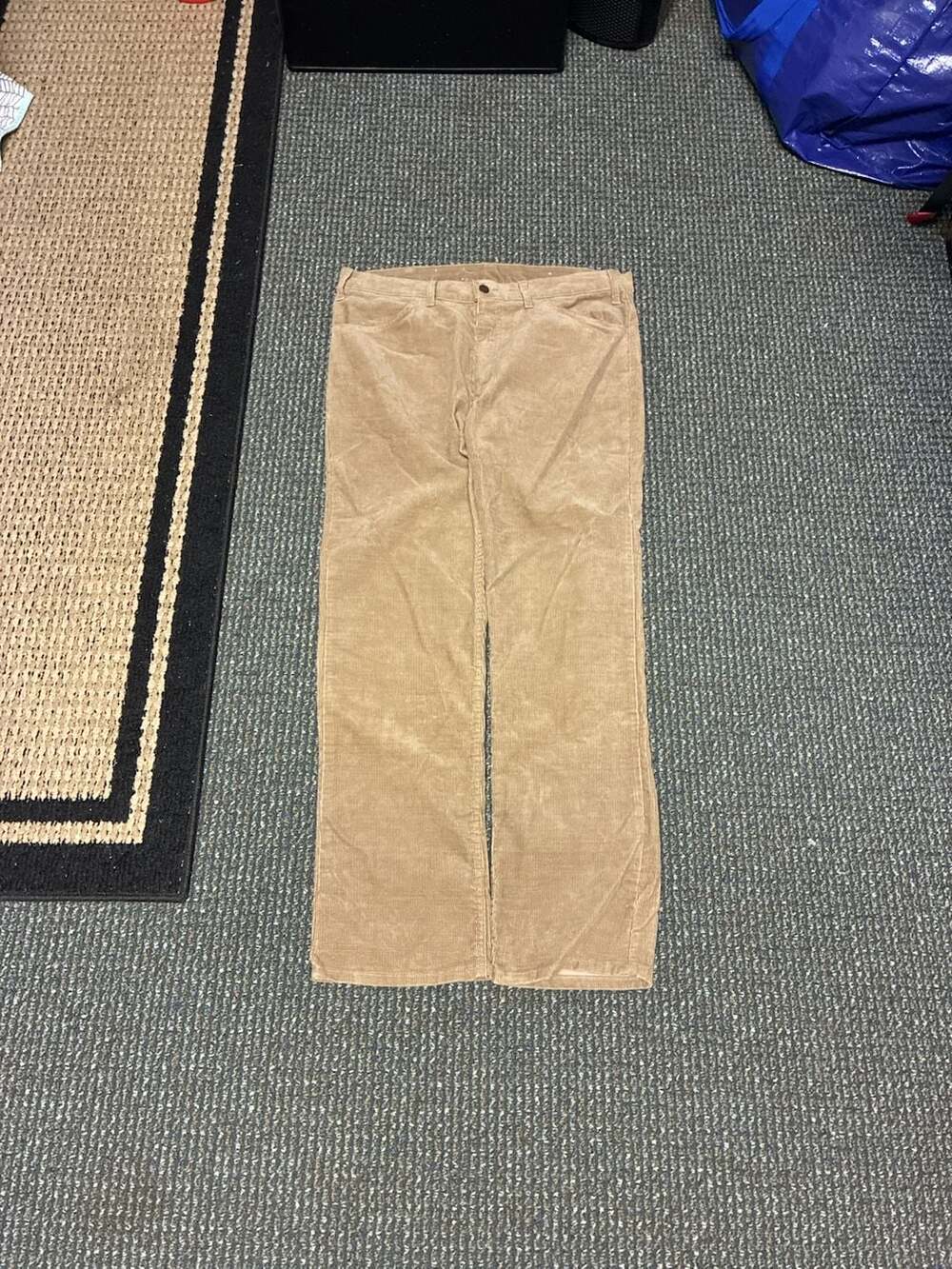 Vintage Levi's Corduroy Pants Tan Size W36 L30 Made in USA